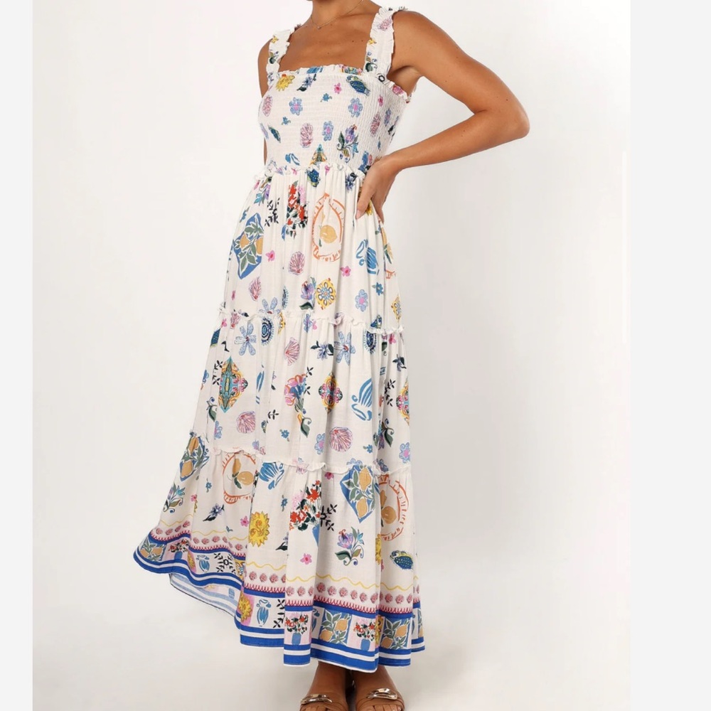 Petal and pup serafina maxi dress